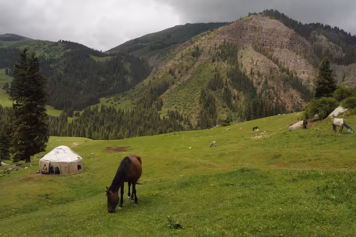 Kyrgyzstán — fotografie destinace